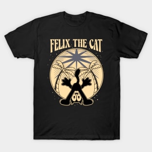 Felix the Cat Silhouette summer T-Shirt